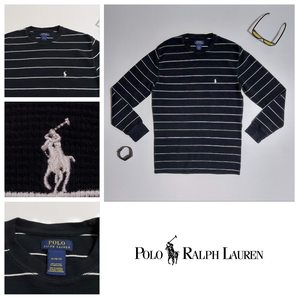 Polo Ralph Lauren Stripped Sweater Blue Label